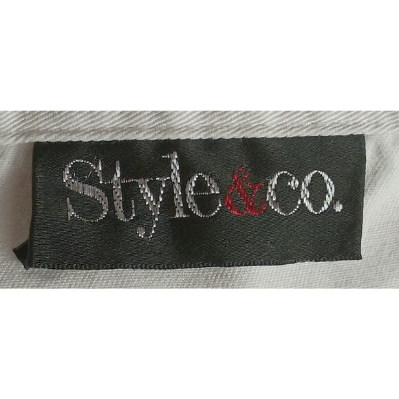 Vintage Ivory Floral Embroidered Hem A-line Women Medium (See Measurements) - Picture 3 of 5